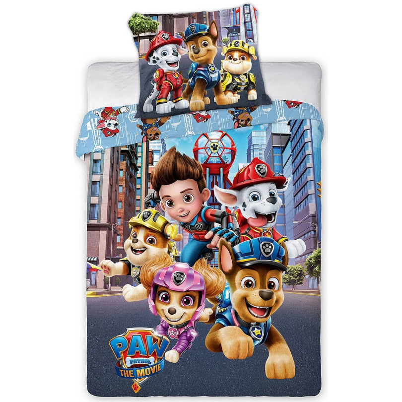 Babydekbedovertrek PAW PATROL 2 100x135 cm