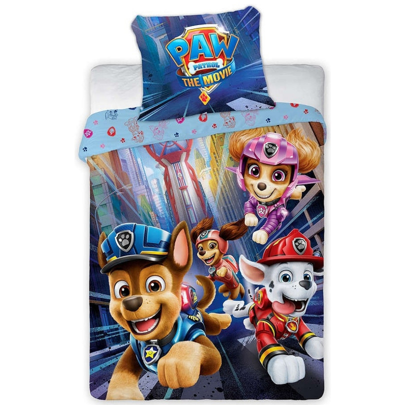 Babydekbedovertrek PAW PATROL 3 100x135 cm