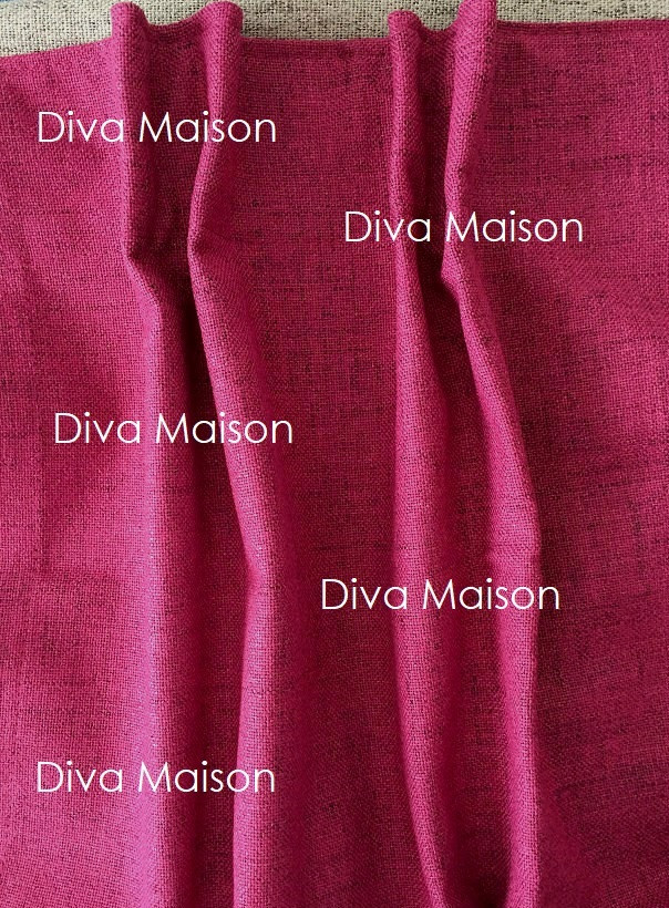 100% VERDUISTEREND PLOOIGORDIJN FUCHSIA 160CM X 226CM - 2 STUKS