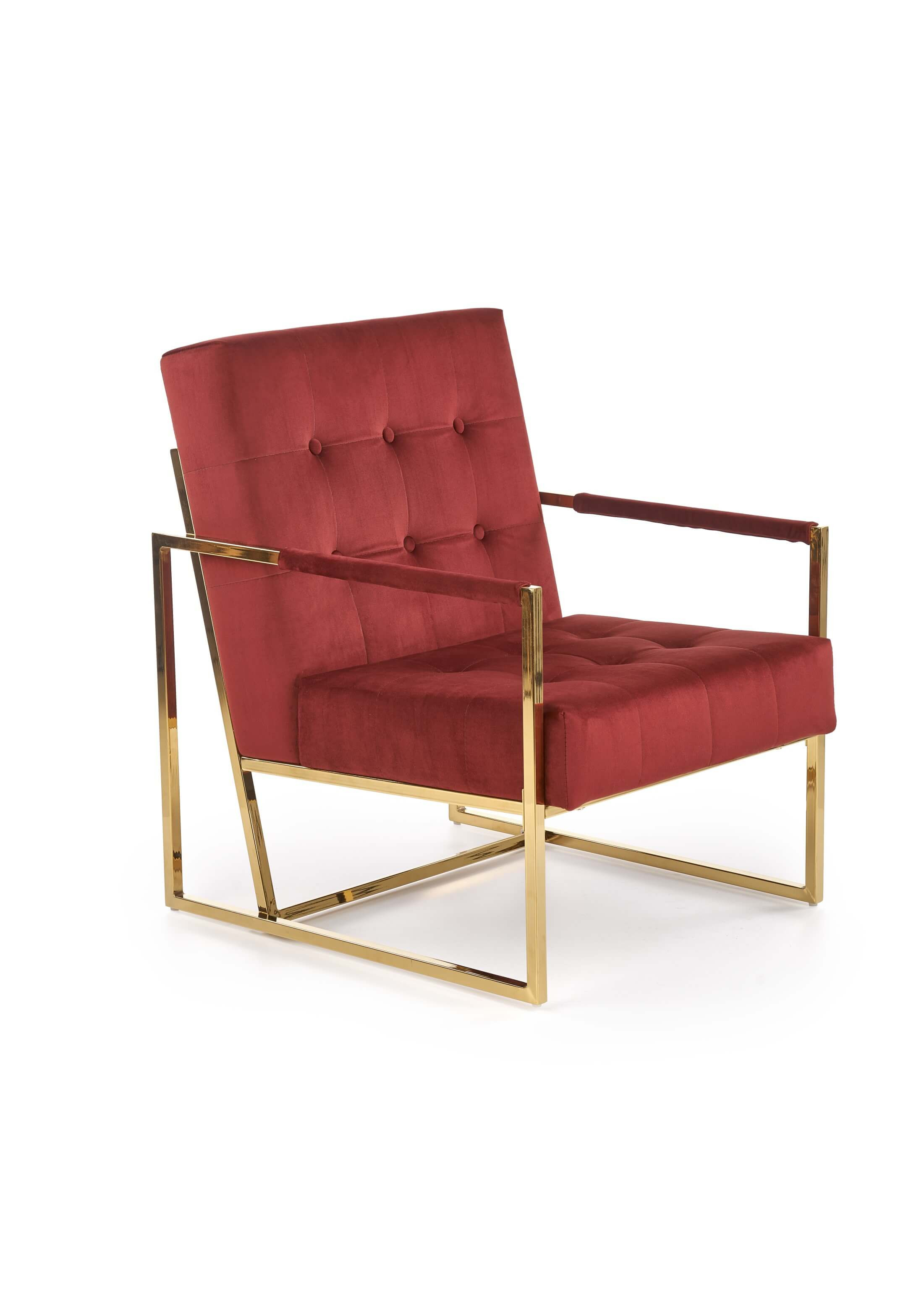 fauteuil stoel vienna rood