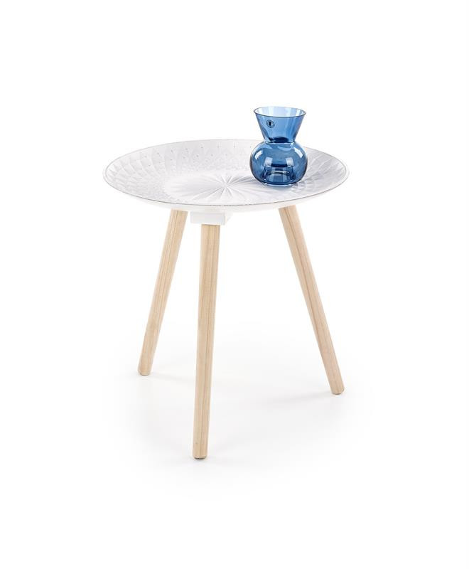 Salontafel Bijzettafel Tango Wit