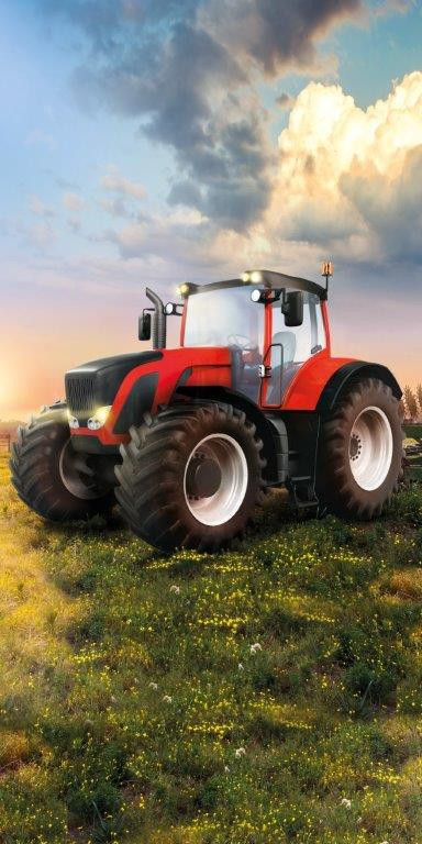 Kinderhanddoek TRACTOR 1 70x140 cm 