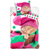 Tienerdekbedovertrek WINTER KITTEN 160x200 cm 