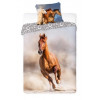 Tienerdekbedovertrek paard 1 160x200 cm 
