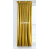 GORDIJN MET PLOOIBAND MOSTERD 140X270CM X 2 STUKS