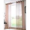 Vitrage Ringgordijn Milano Beige